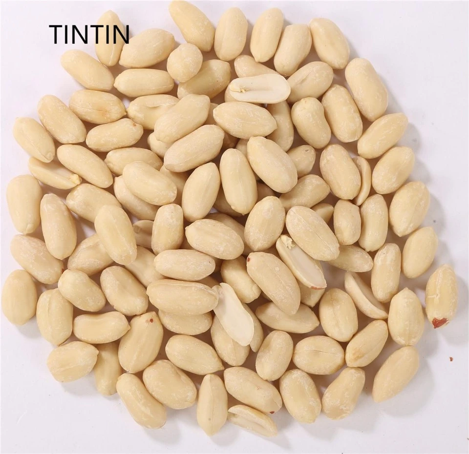 100% Eithne Peanut Nádúrtha Gan Craiceann Blanched Píseanna talún