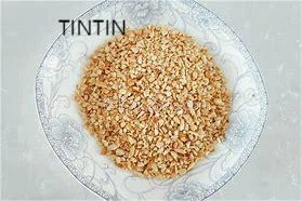 Píseanna talún Mionghearrtha 2-5mm rósta Praghas Déantúsóirí Píseanna talún Mionghearrtha