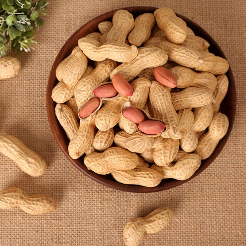 Píseanna talún rósta Síneach Sláintiúla agus Delicious Mórdhíola sa Bhlaosc